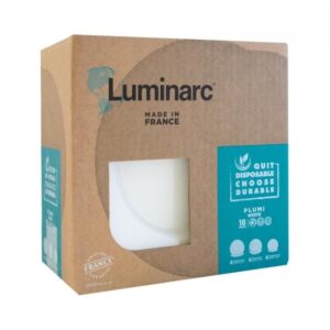 Set 18 pjesesh Luminarc White AV2482