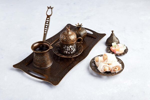 Set Bakrri për kafe turke